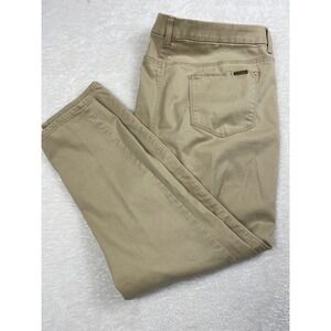 Chico's The SO‎ SLIMMING Girlfriend Ankle Pants Khaki Size 14 Women's